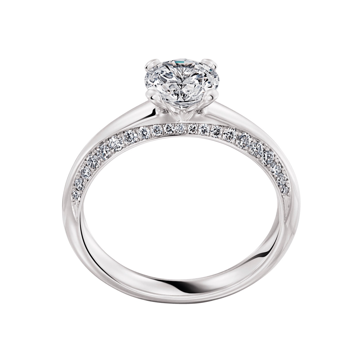 Schmuck: Christian Bauer Brillant Verlobungsring Platin aus 950 Platin von Christian Bauer