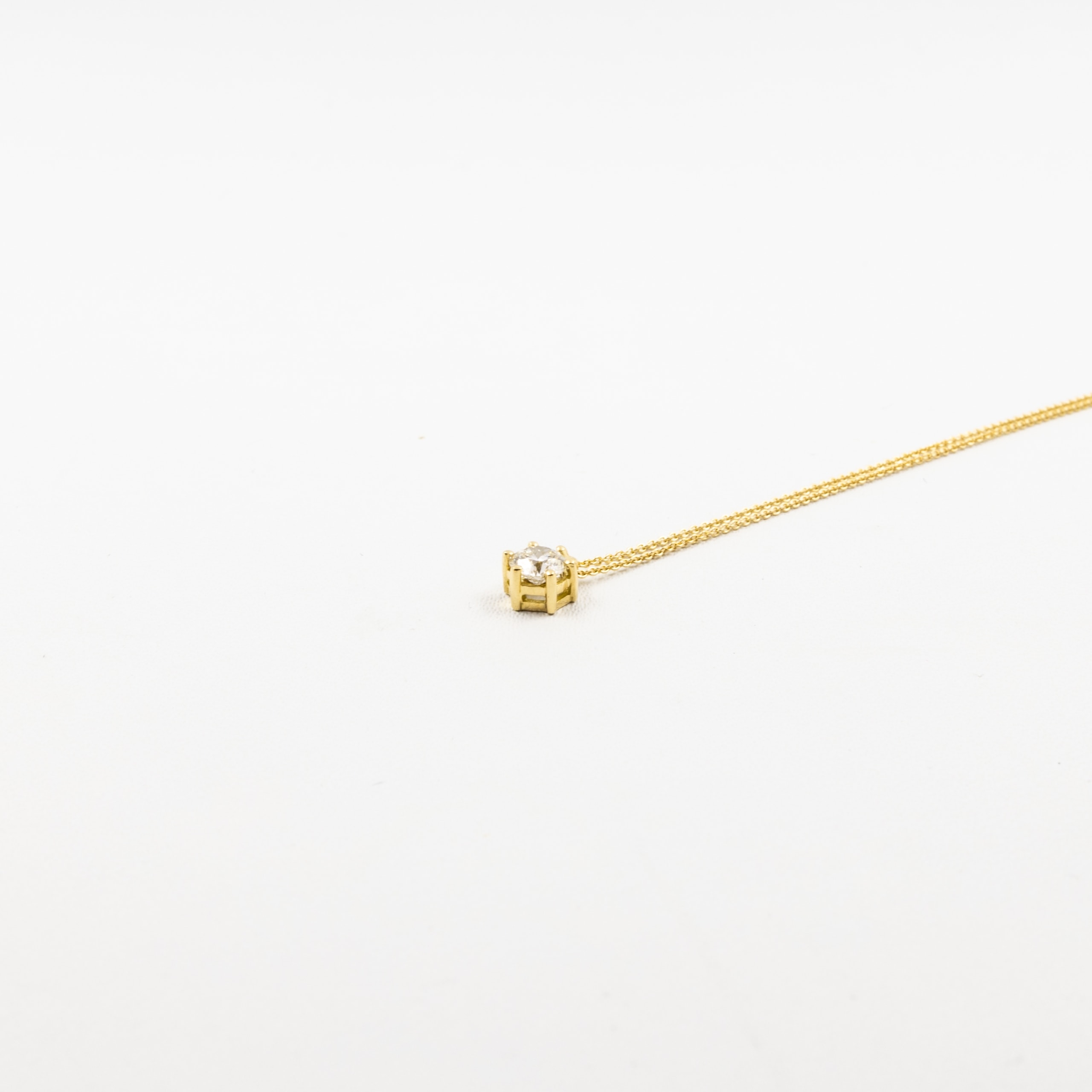 Schmuck: Erwin Reich Brillant Kette Gelbgold 42 cm aus 750 Gelbgold von Erwin Reich