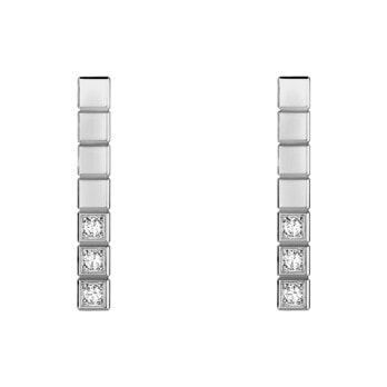 Schmuck: Chopard Ice Cube Brillant Ohrstecker Weißgold 17.5 mm aus 750 Weißgold von CHOPARD
