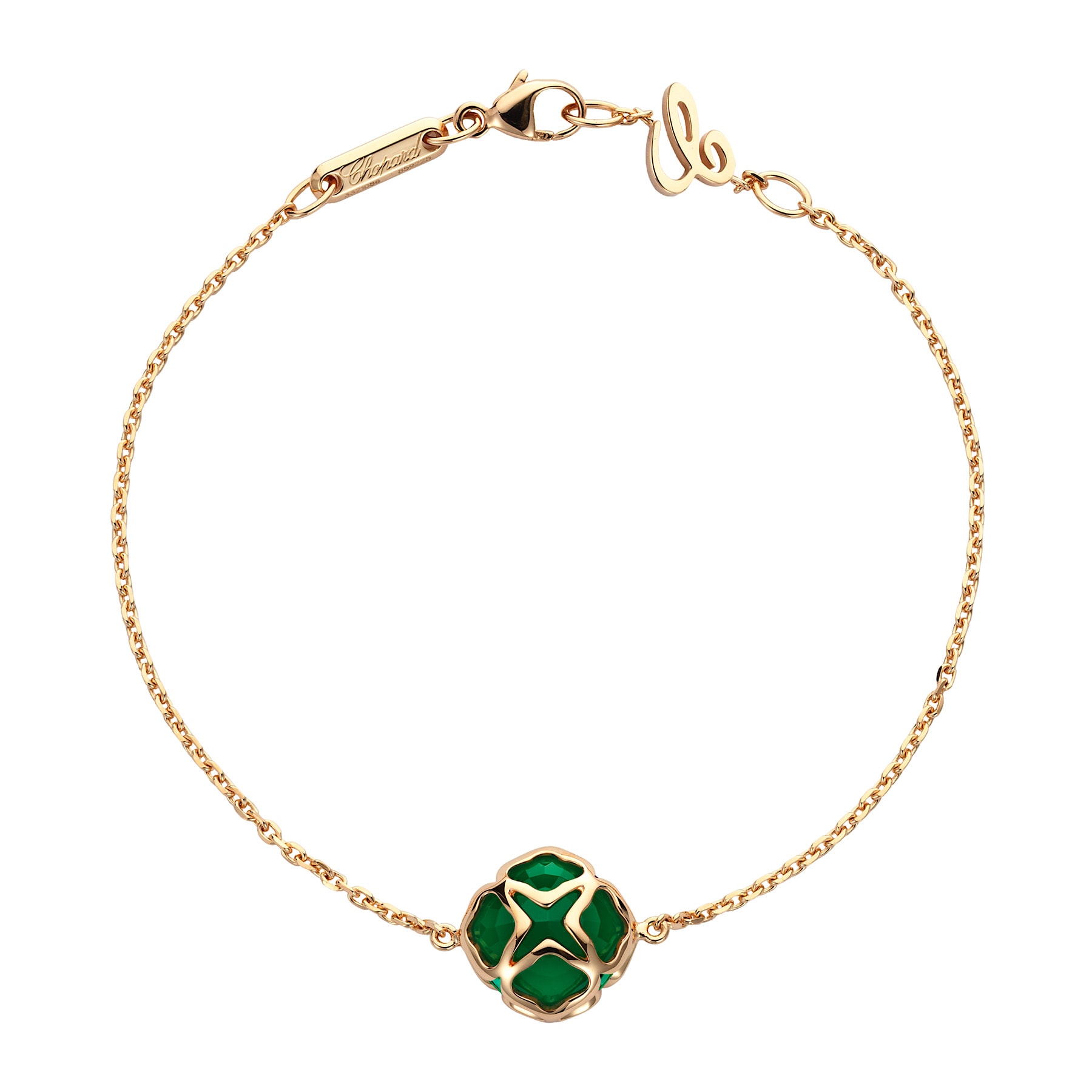 Schmuck: Chopard Imperiale Cocktail Achat Armband Roségold 17 cm aus 750 Roségold von CHOPARD