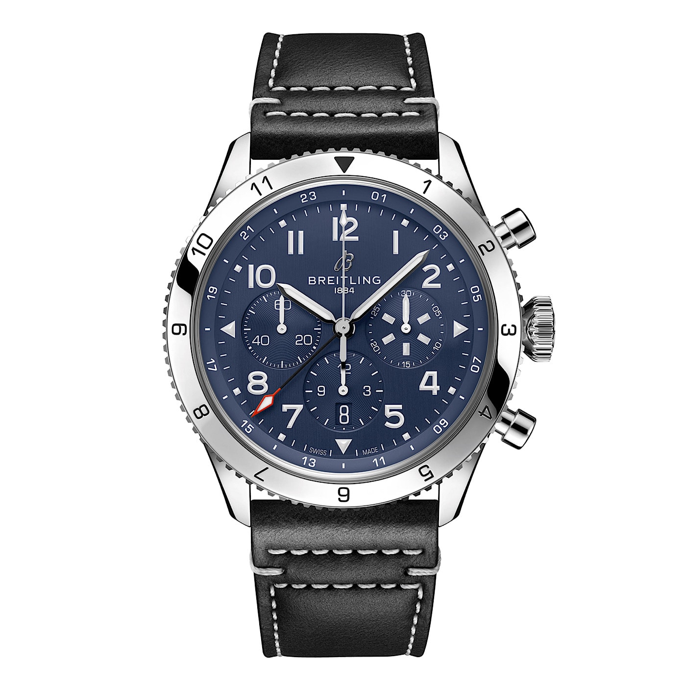 Uhren: Breitling Super AVI 2021 B04 Chrono GMT Automatik 46 mm aus Edelstahl von Breitling