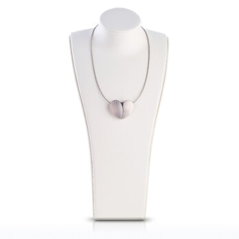 Schmuck: Halsreif mit Brillant Herz Platin & Edelstahl 40 cm aus Edelstahl von Last Pieces