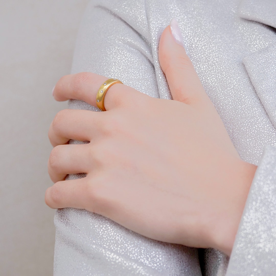 Schmuck: Brillant Ring Gelbgold Gr. 54.5 aus 750 Gelbgold von Last Pieces