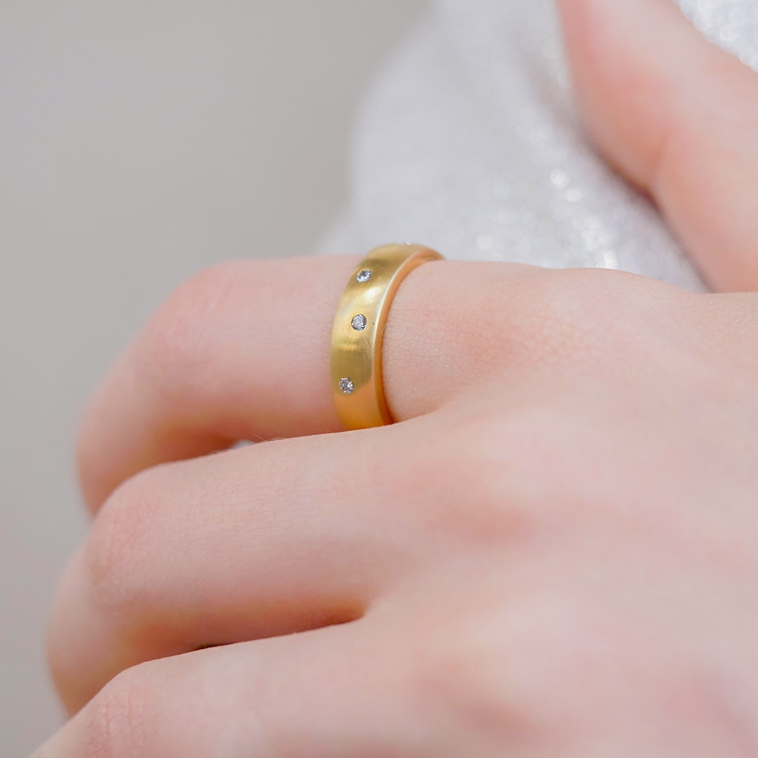 Schmuck: Brillant Ring Gelbgold Gr. 54.5 aus 750 Gelbgold von Last Pieces
