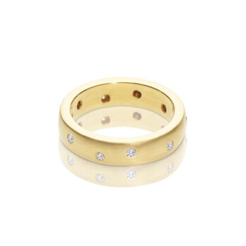 Schmuck: Brillant Ring Gelbgold Gr. 54.5 aus 750 Gelbgold von Last Pieces