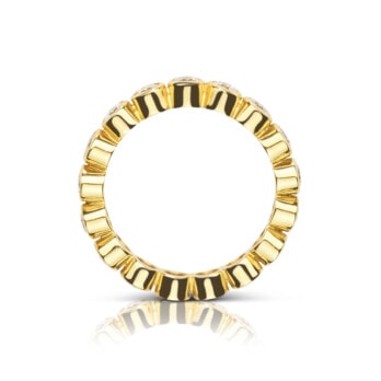 Schmuck: Memoire Ring Brillant Gelbgold Gr. 55 aus 750 Gelbgold von Last Pieces