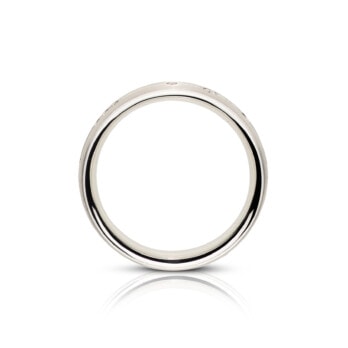 Schmuck: Christian Bauer Trauring Weißgold & Brillanten Gr. 52 aus 750 Weißgold von Christian Bauer