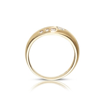 Schmuck: Brillant Ring Gelbgold Gr. 54 aus 585 Gelbgold von Last Pieces