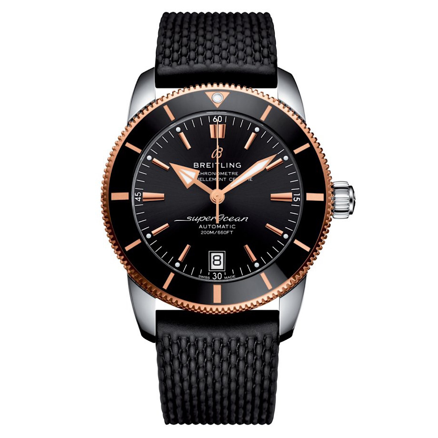 Uhren: Breitling Superocean Heritage II AutomatiK Schwarz Index 42 mm aus Keramik von Breitling