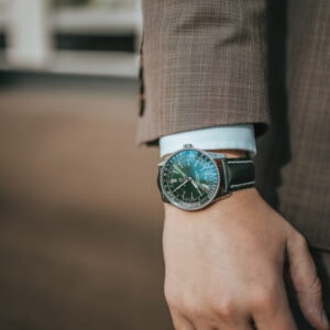 Uhren: Breitling Navitimer Automatik Grün Index 41 mm aus Edelstahl von Breitling