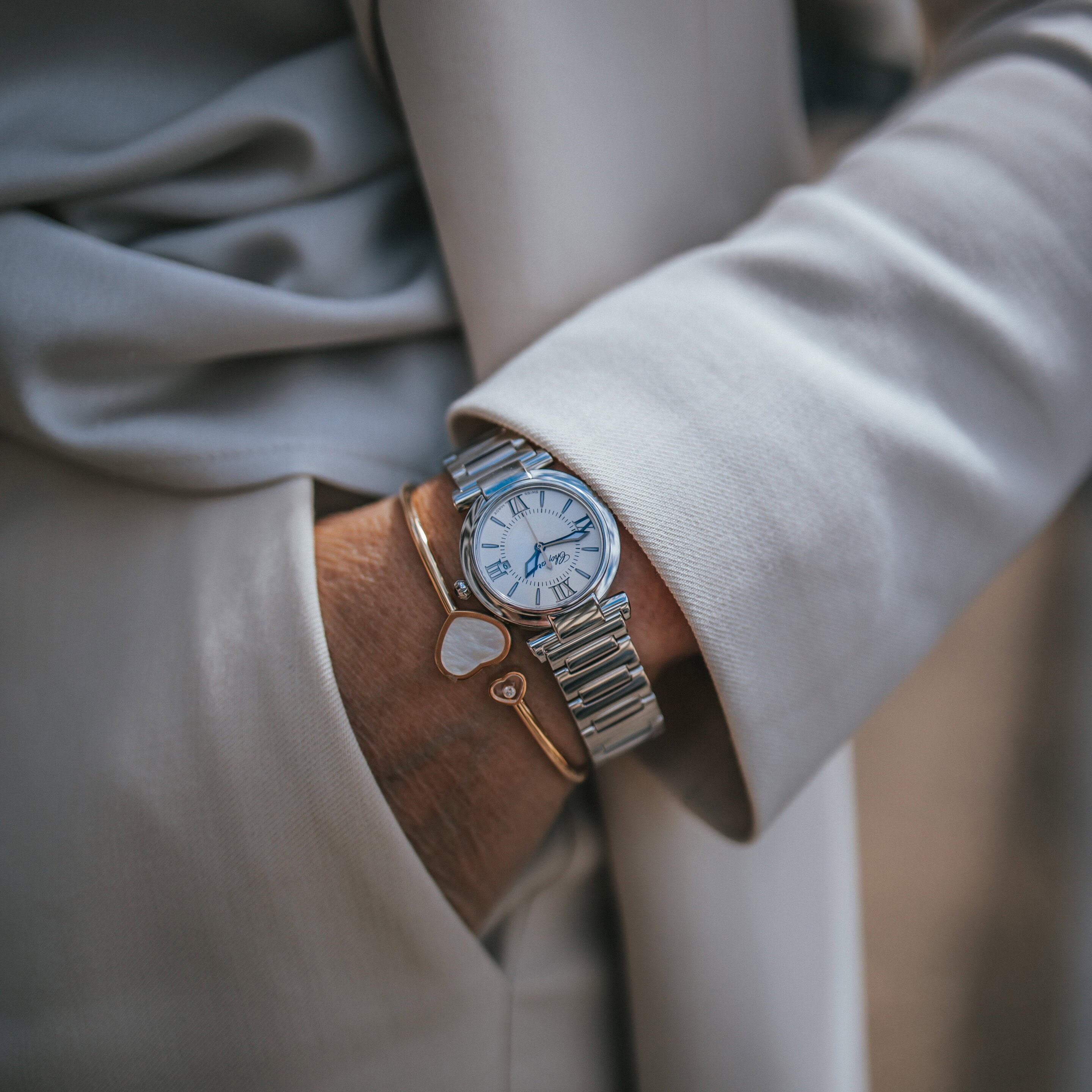 Uhren: Chopard Imperiale Quarz 28 mm aus Edelstahlboden von CHOPARD