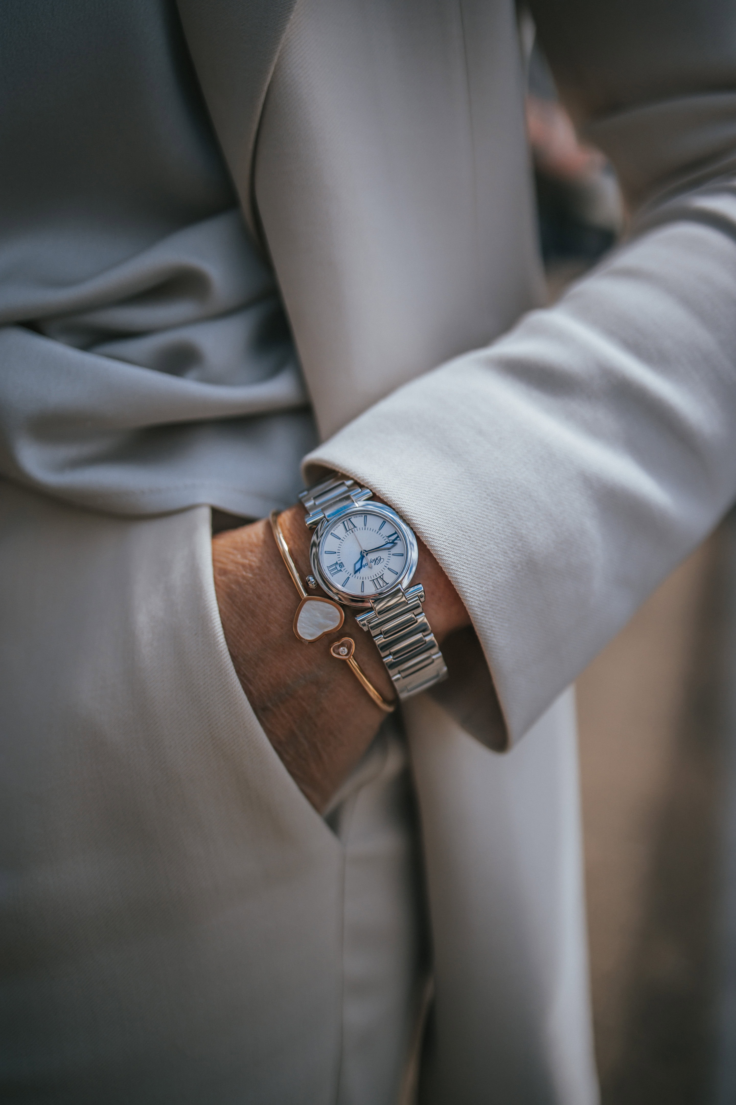 Uhren: Chopard Imperiale Quarz 28 mm aus Edelstahlboden von CHOPARD