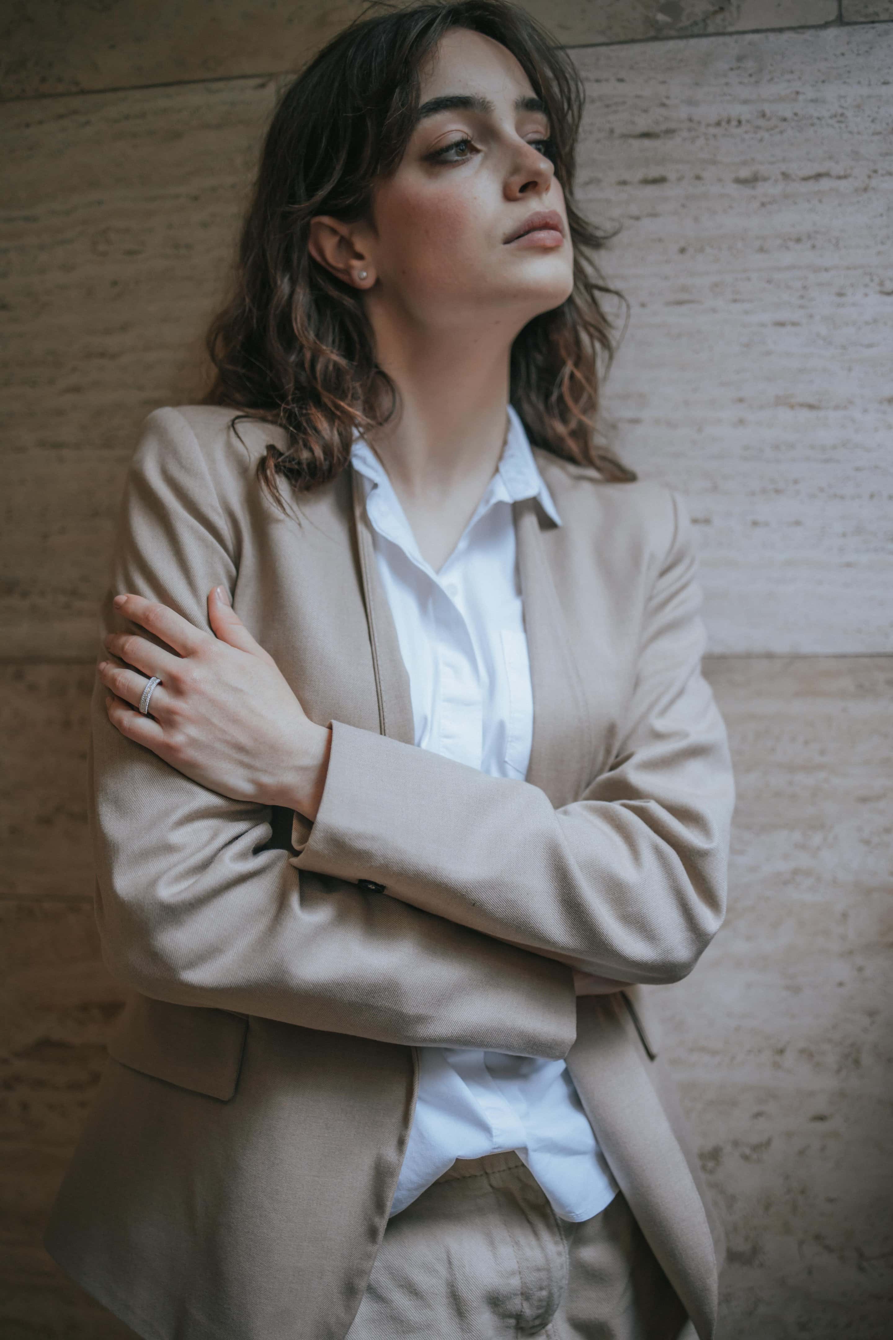 Schmuck: Memoire Ring Baguette & Brillant Weißgold Gr. 53 aus 750 Weißgold von Jewels by Eckstein