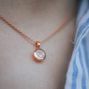 Schmuck: Chopard Happy Diamonds Brillant Kette Roségold 42 cm aus 750 Roségold von CHOPARD