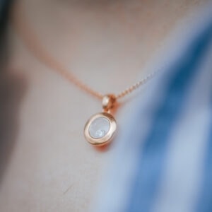 Schmuck: Chopard Happy Diamonds Brillant Kette Roségold 42 cm aus 750 Roségold von CHOPARD