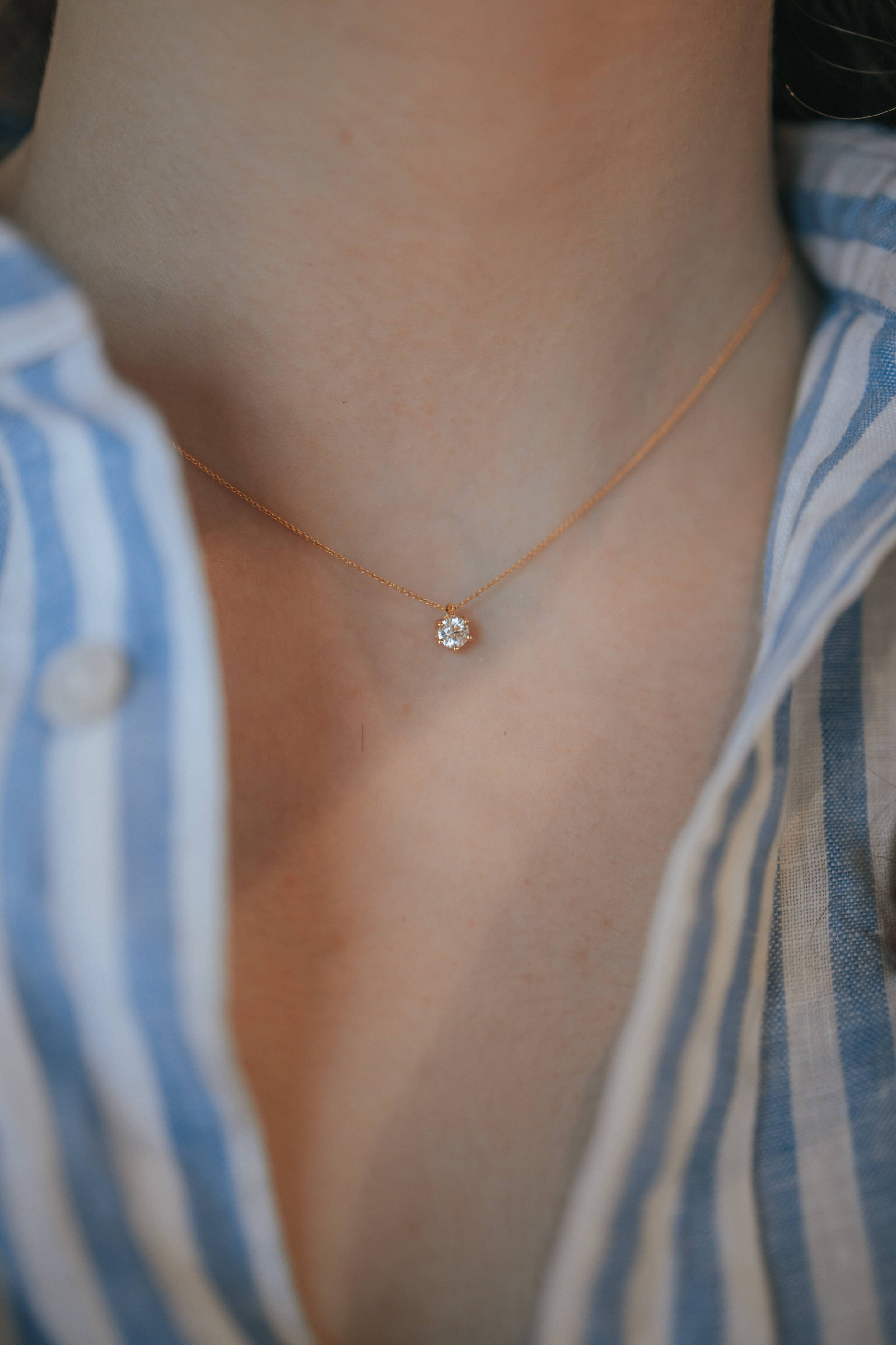 Schmuck: Erwin Reich Brillant Kette Gelbgold 42 cm aus 750 Gelbgold von Erwin Reich