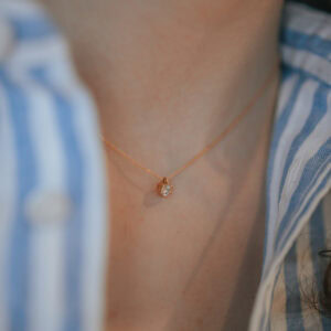 Schmuck: Erwin Reich Brillant Kette Gelbgold 42 cm aus 750 Gelbgold von Erwin Reich