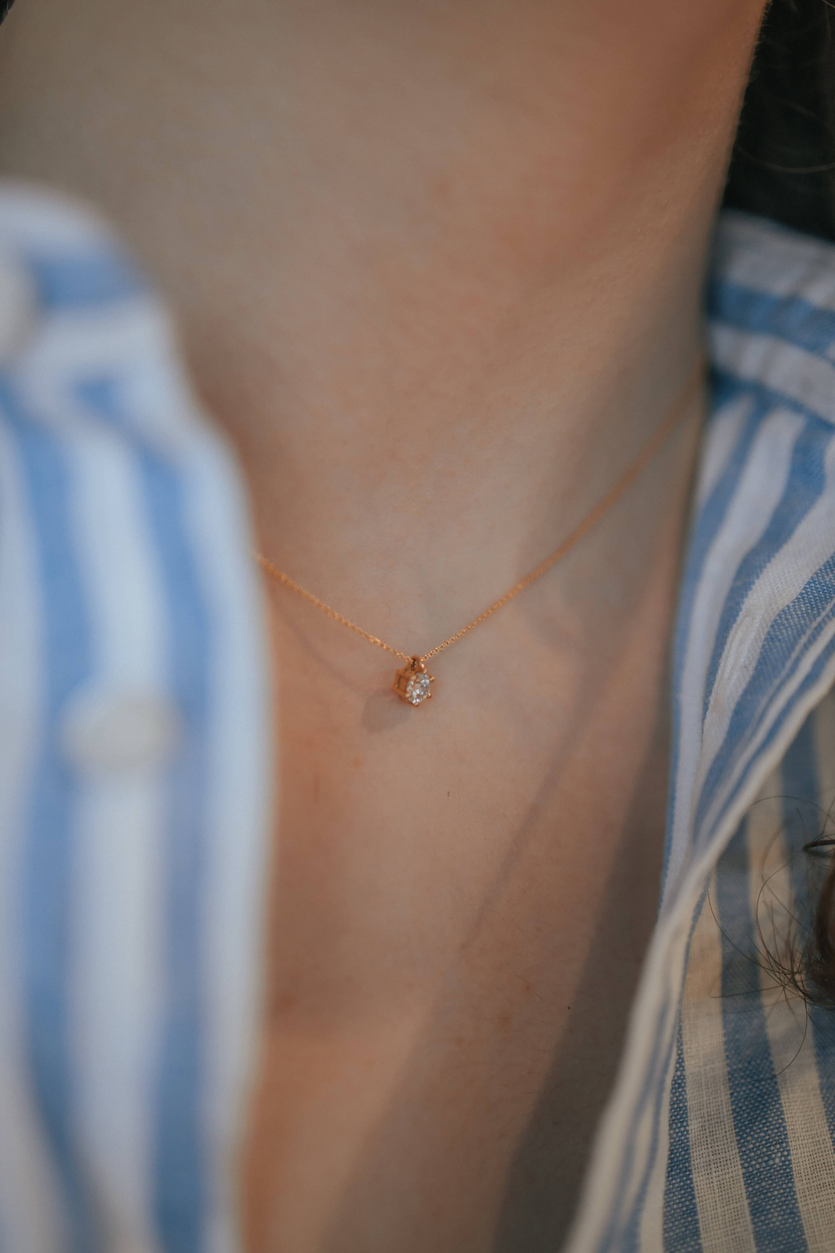 Schmuck: Erwin Reich Brillant Kette Gelbgold 42 cm aus 750 Gelbgold von Erwin Reich