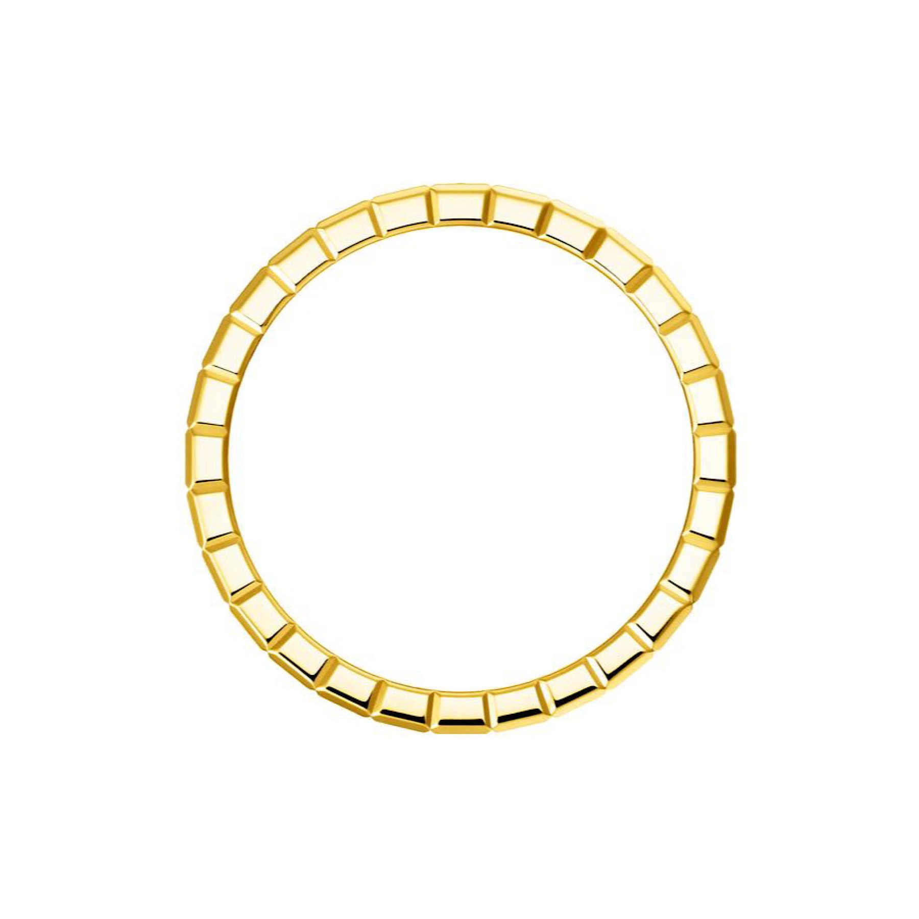 Schmuck: Chopard Ice Cube Ring Gelbgold Gr. 52 aus 750 Gelbgold von CHOPARD
