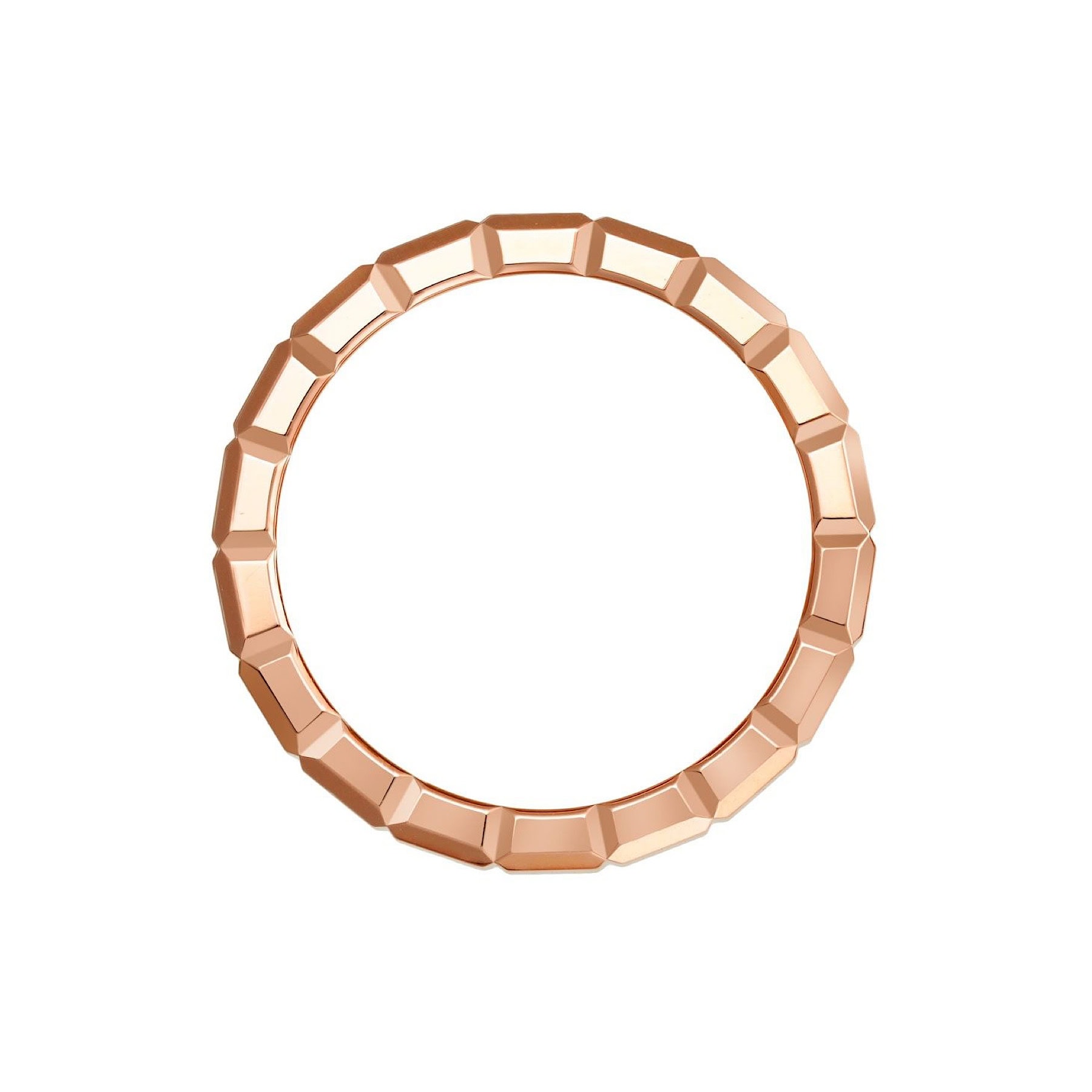 Schmuck: Chopard Ice Cube Ring aus 750 Roségold, Größe 54 aus 750 Roségold von CHOPARD