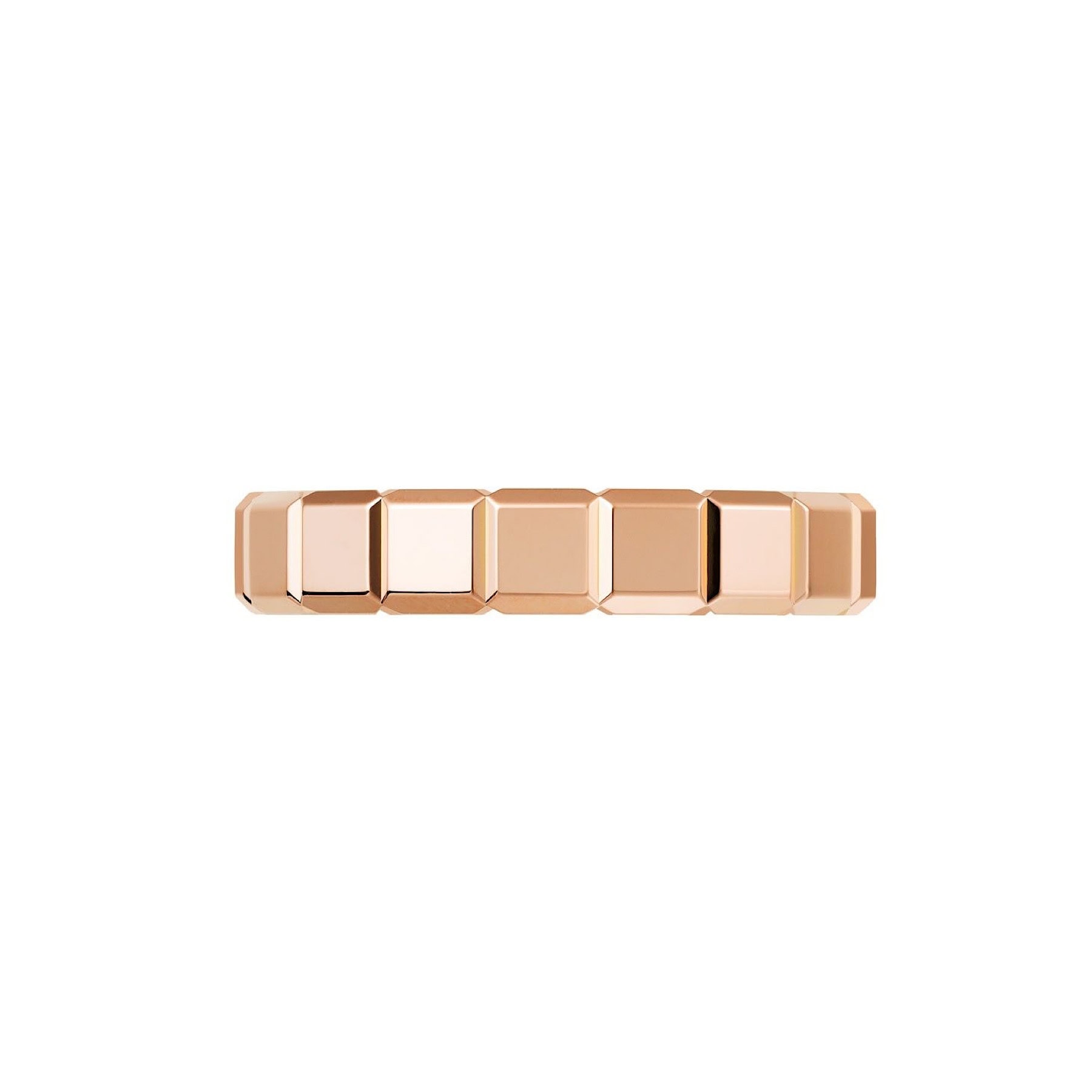 Schmuck: Chopard Ice Cube Ring aus 750 Roségold, Größe 54 aus 750 Roségold von CHOPARD