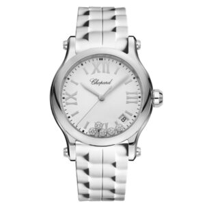 Uhren: Chopard Happy Sport Quarz 36 mm aus Edelstahl von CHOPARD