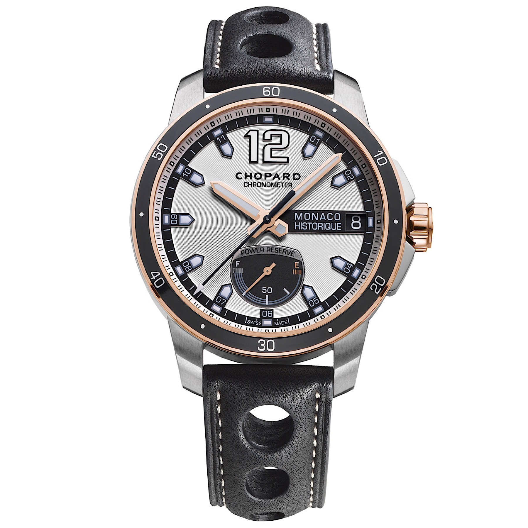 Uhren: Grand Prix de Monaco Historique Power Control 44 mm aus Titan von CHOPARD