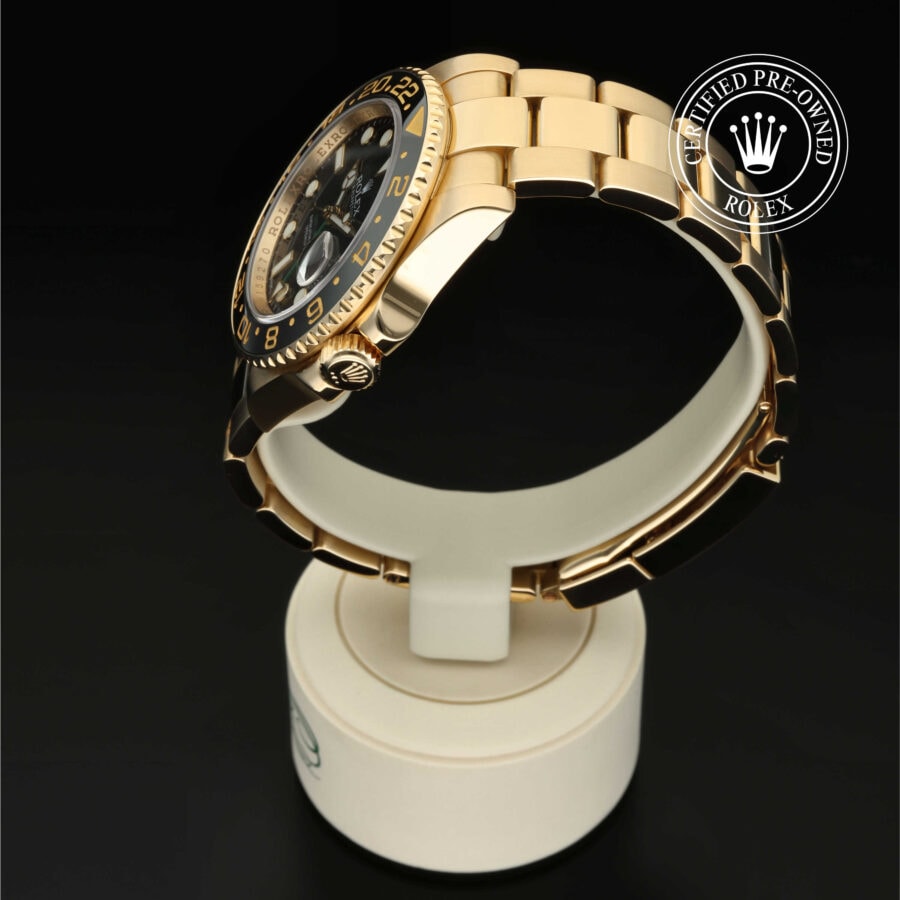 : Oyster Perpetual GMT-Master II aus Gold von Rolex Certified Pre-Owned