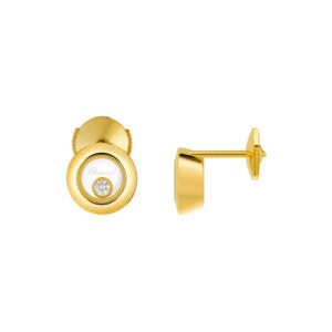 Schmuck: Chopard Happy Diamonds Icons Ohrringe Gelbgold aus 750 Gelbgold von CHOPARD
