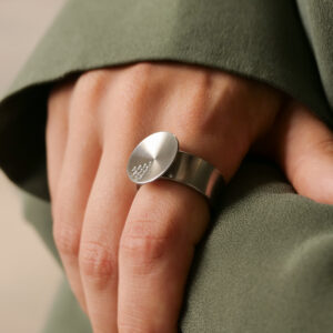 Schmuck: Brillant Ring Edelstahl Gr. 55 aus Edelstahl von Jewels by Eckstein