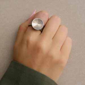 Schmuck: Brillant Ring Edelstahl Gr. 55 aus Edelstahl von Jewels by Eckstein