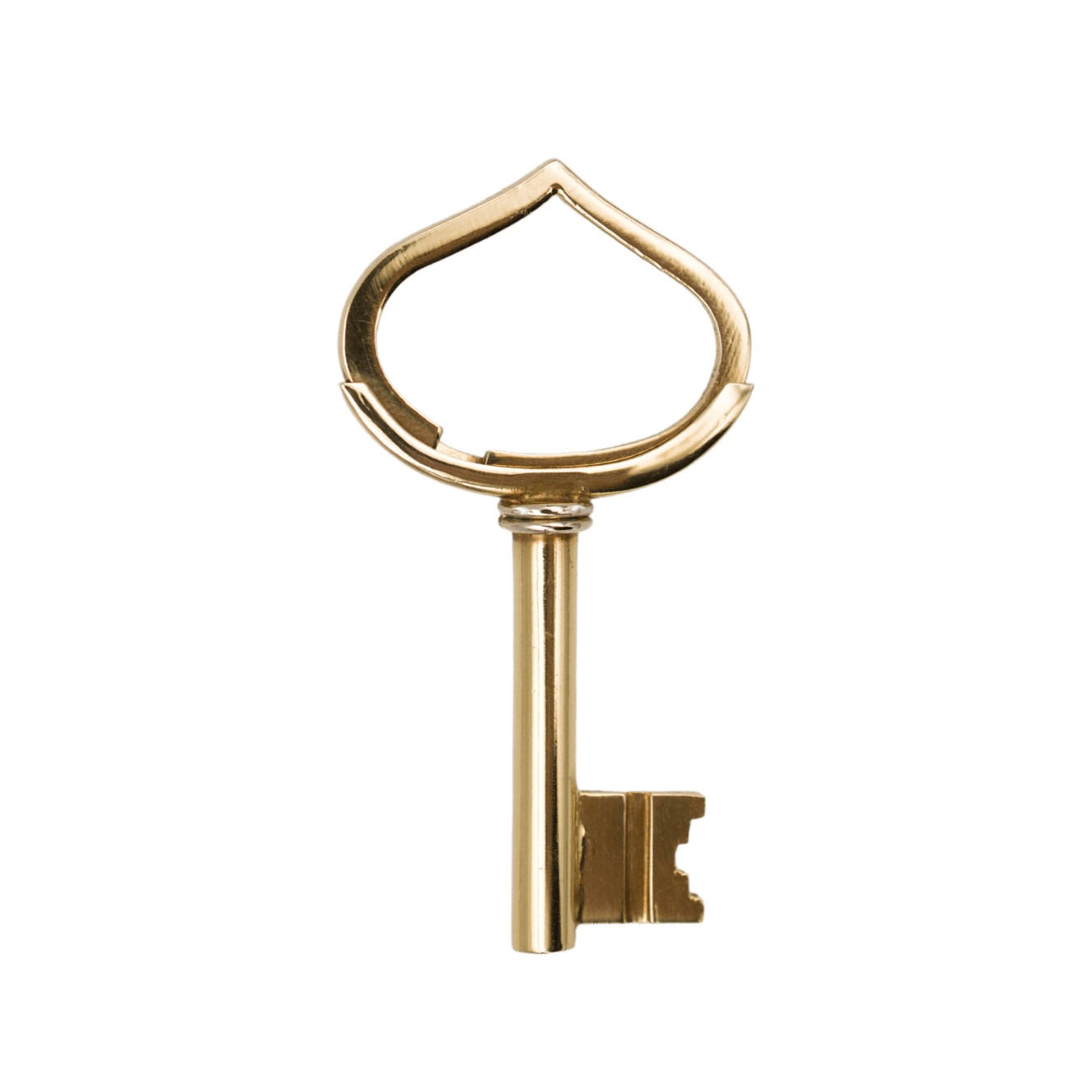 Schmuck: Schlüssel Anhänger Gelbgold poliert aus 750 Gelbgold von Last Pieces