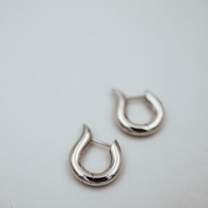 Schmuck: Tamara Comolli Signature Ohrringe Weißgold aus 750 Weißgold von Tamara Comolli