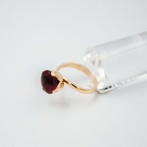 Schmuck: Tamara Comolli Tulip Ring Turmalin Roségold aus 750 Roségold von Tamara Comolli