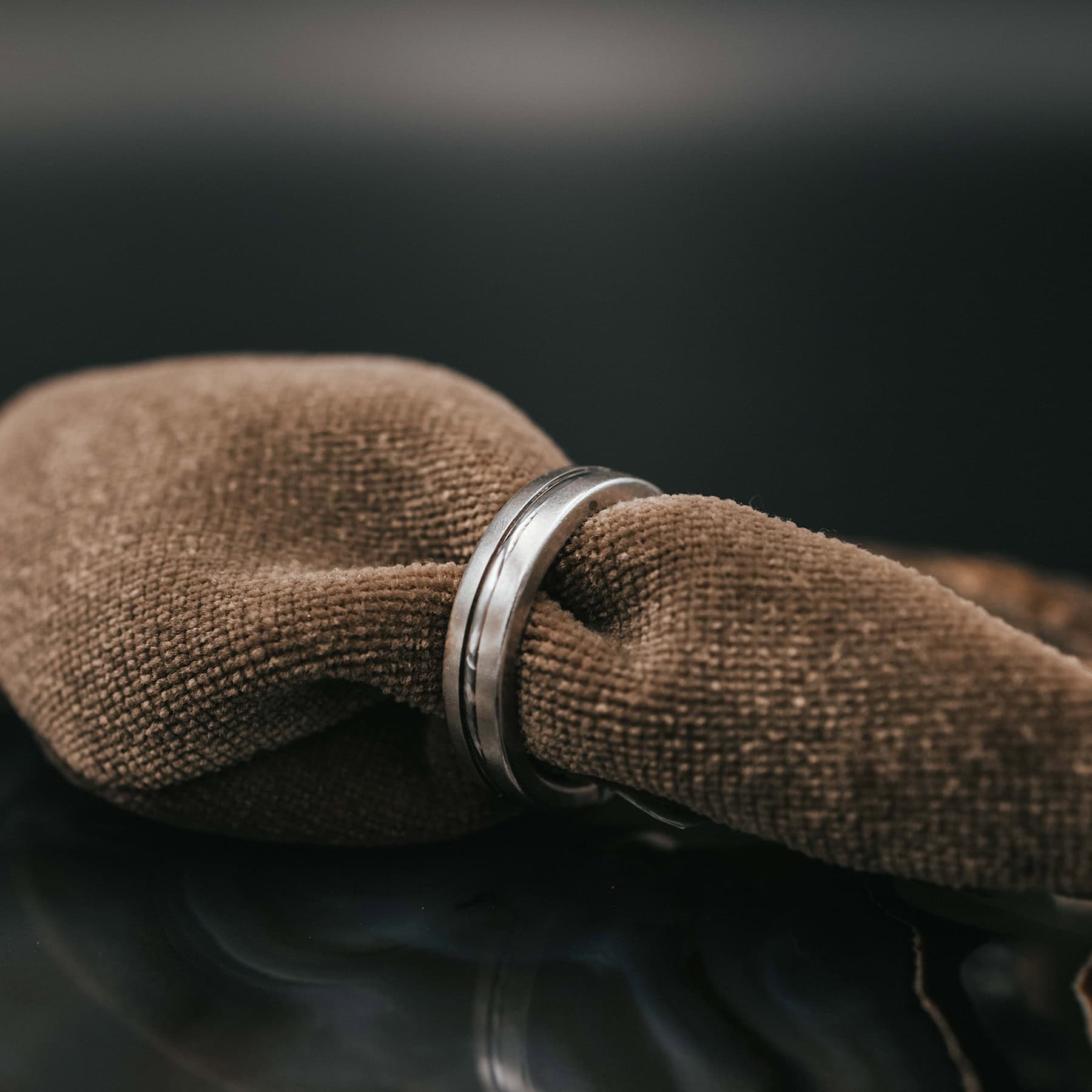 Schmuck: Ring Silber matt & poliert Gr. 62 aus 925 Silber von Last Pieces