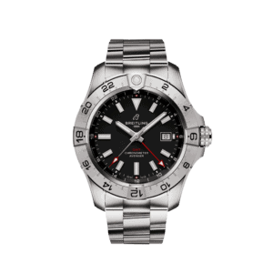 Uhren: Breitling Avenger GMT Automatik Schwarz Index 44 mm aus Edelstahl von Breitling