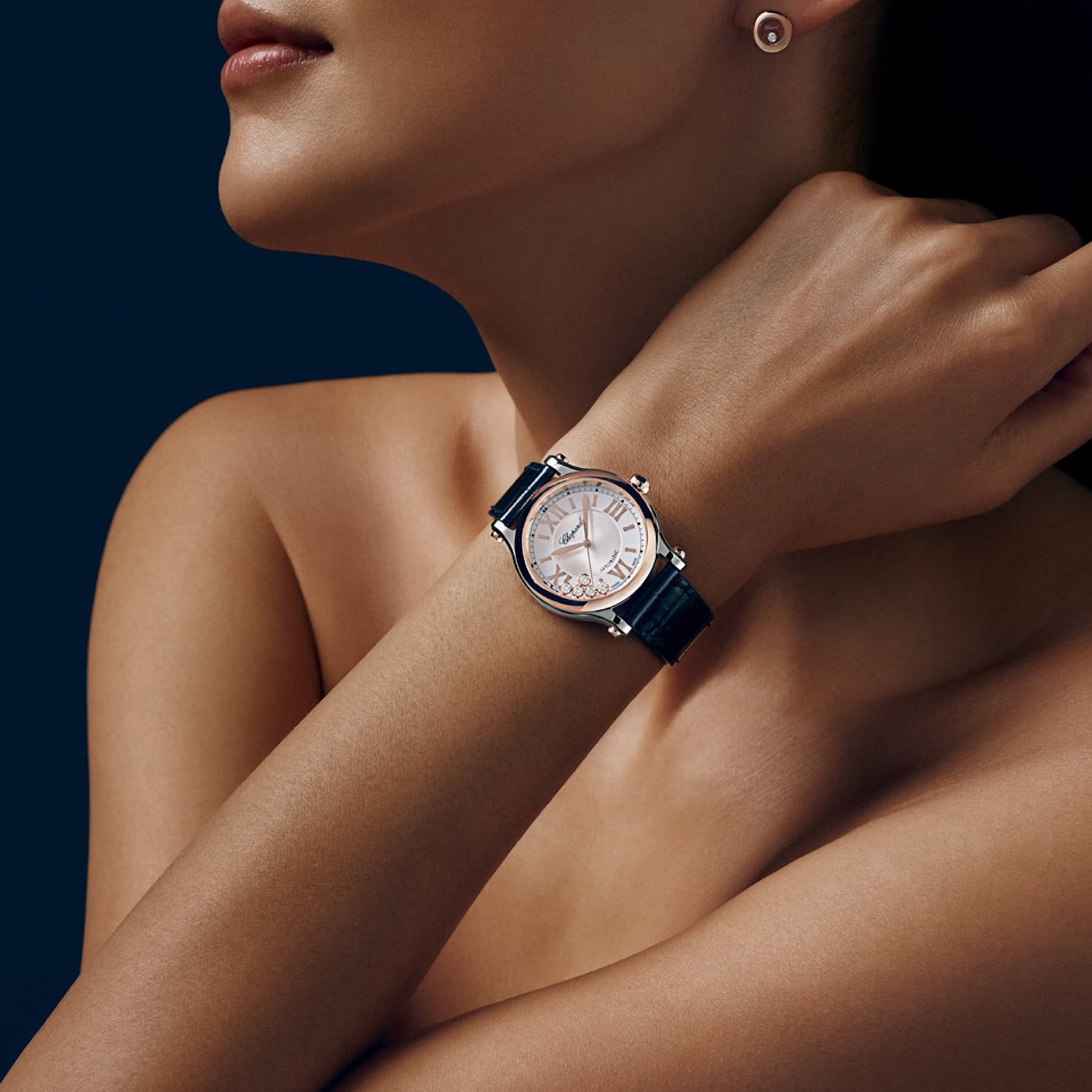 Uhren: Chopard Happy Sport Automatik 33 mm aus Edelstahl von CHOPARD