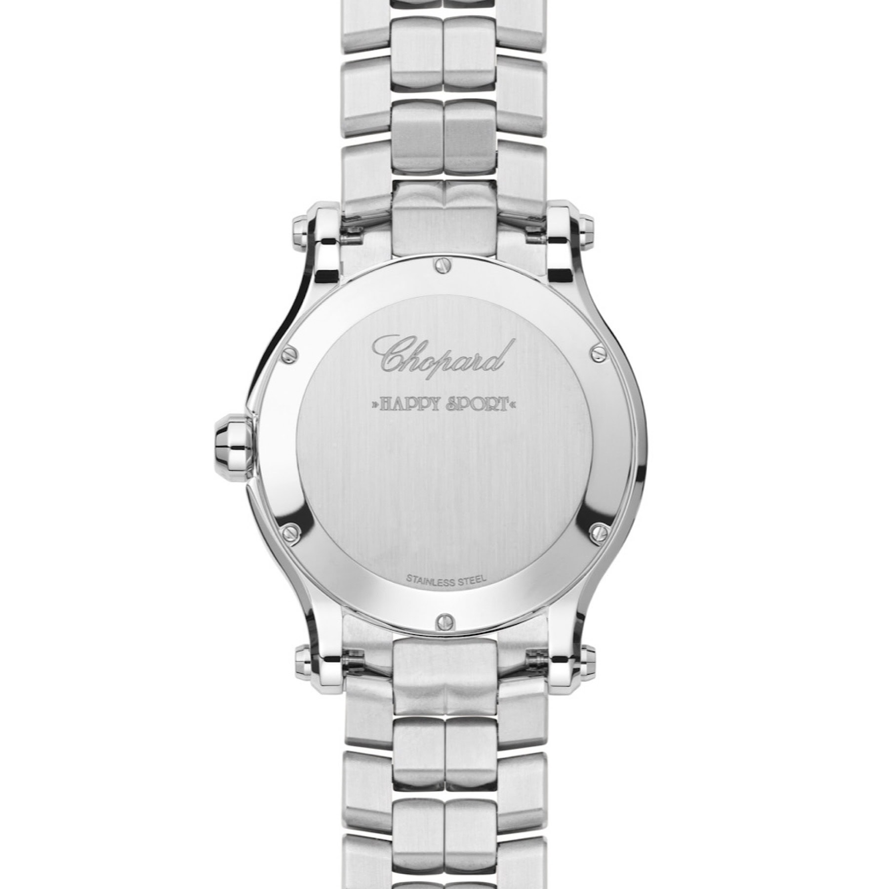 Uhren: Chopard Happy Sport Quarz 36 mm aus Edelstahl von CHOPARD