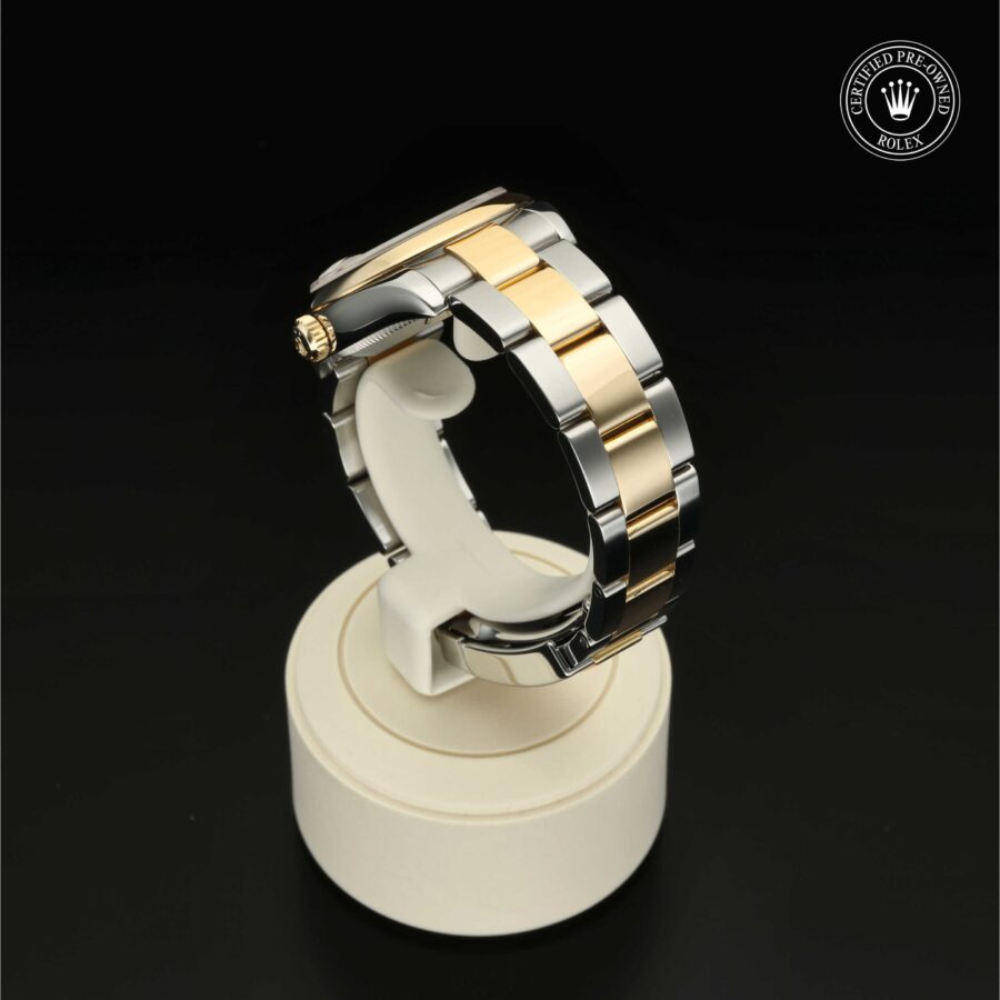 : Datejust 31 aus Edelstahl Oystersteel und Gold von Rolex Certified Pre-Owned