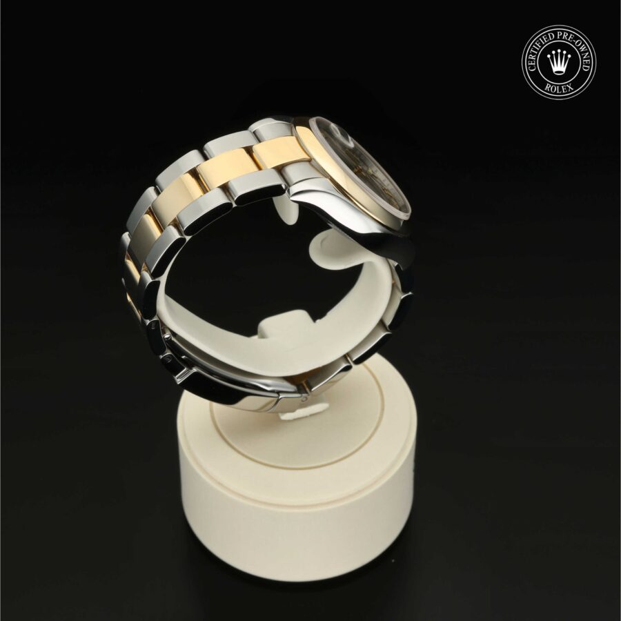 : Datejust 31 aus Edelstahl Oystersteel und Gold von Rolex Certified Pre-Owned