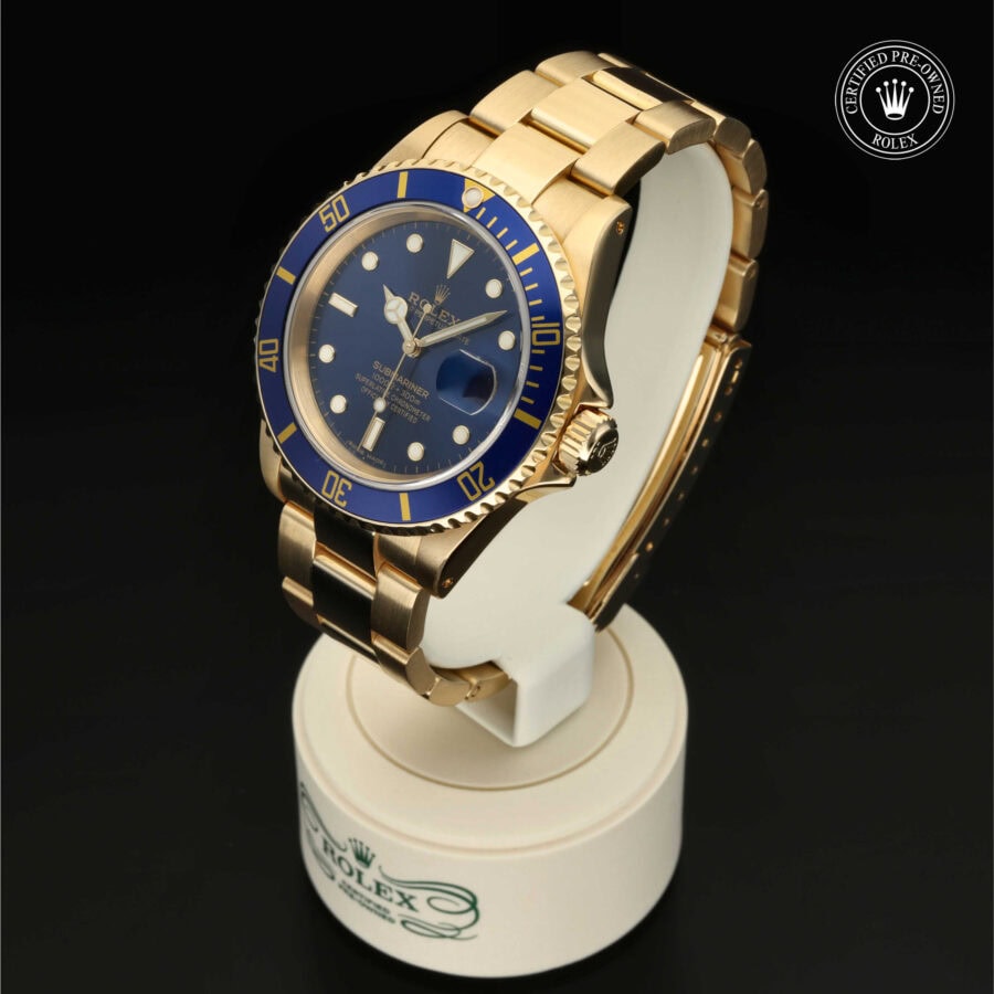 : Submariner Date aus Gold von Rolex Certified Pre-Owned