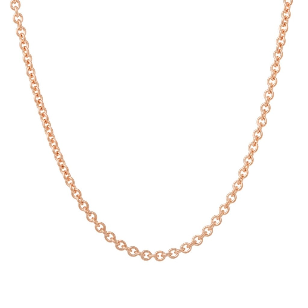 Schmuck: Bron Lux Halskette Roségold aus 750 Roségold von Bron