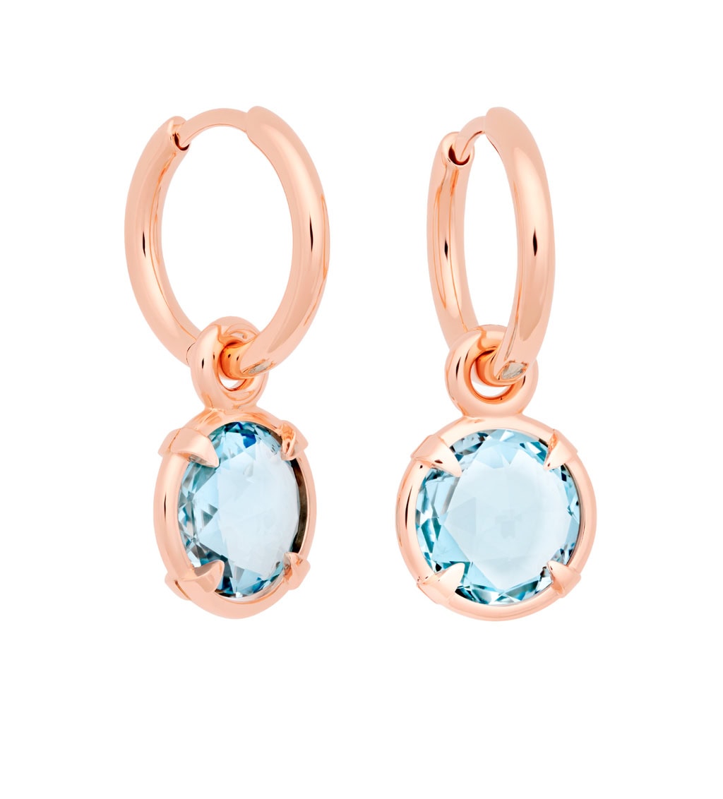 Schmuck: Bron Sprite Farbstein Einhänger Roségold aus 750 Roségold von Bron