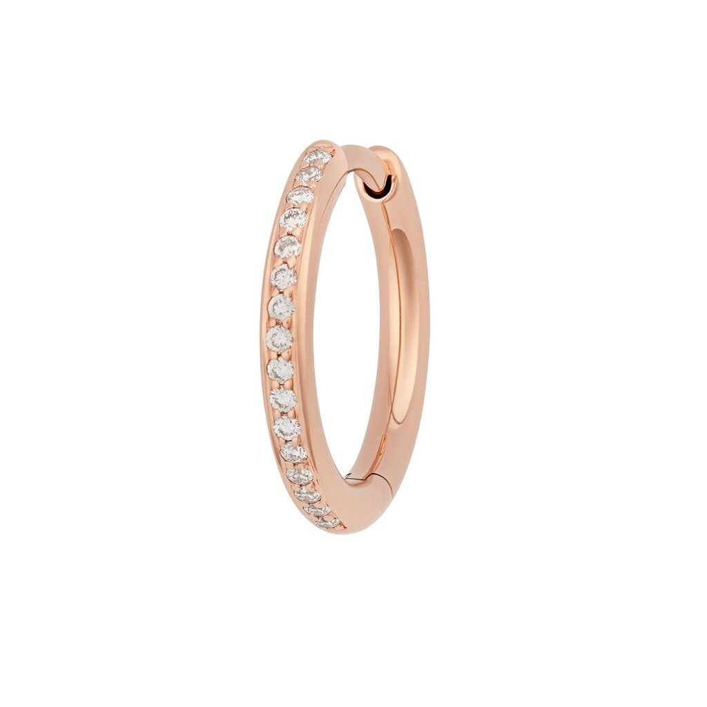 Schmuck: Bron Lux Diamant Creolen Roségold aus 750 Roségold von Bron