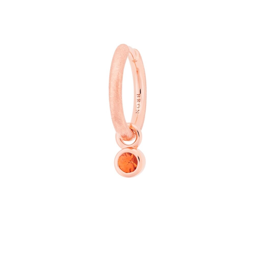 Schmuck: Bron Lux Creolen Roségold aus 750 Roségold von Bron