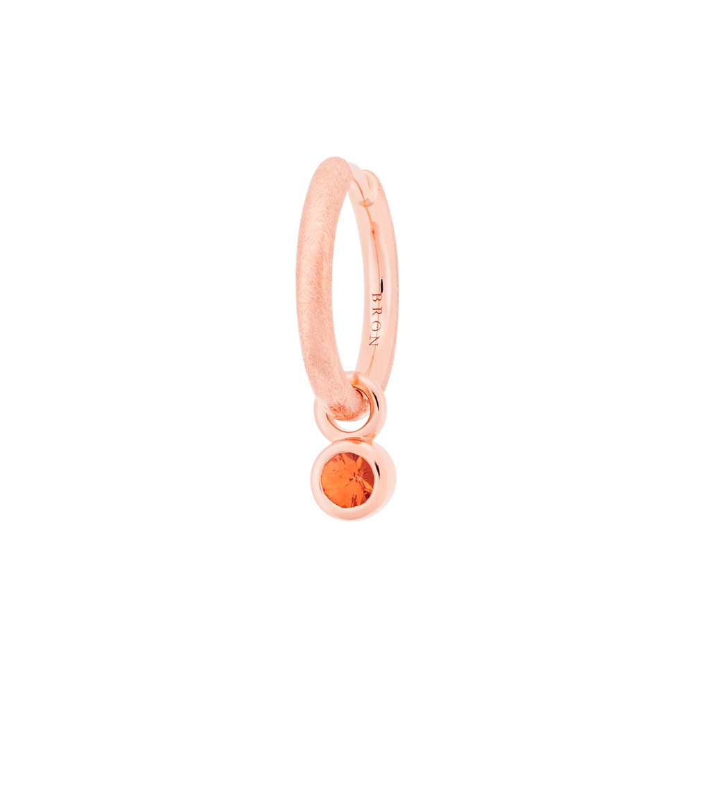 Schmuck: Bron Lux Creolen Roségold aus 750 Roségold von Bron
