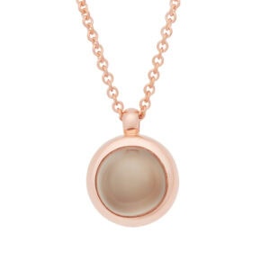 Schmuck: Bron Sushi Farbstein Anhänger Roségold aus 750 Roségold von Bron