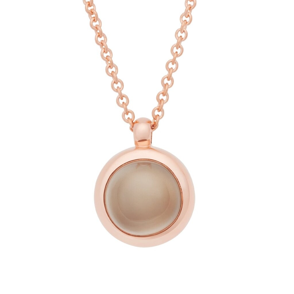 Schmuck: Bron Sushi Farbstein Anhänger Roségold aus 750 Roségold von Bron