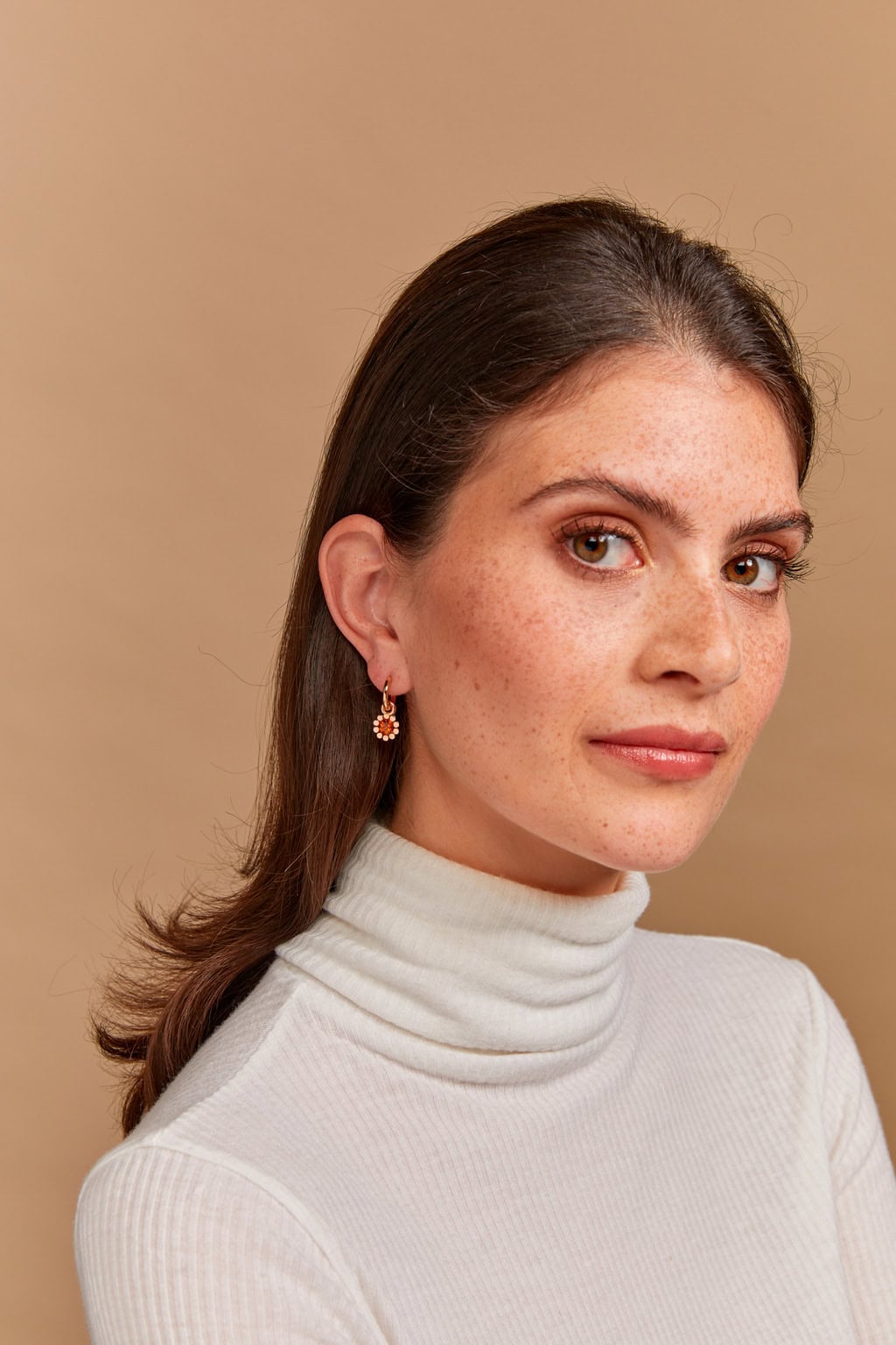 Schmuck: Bron Lux Creolen Roségold aus 750 Roségold von Bron