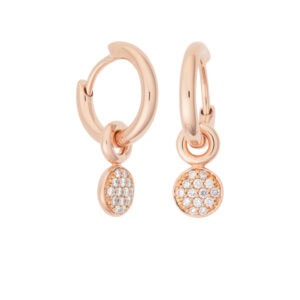 Schmuck: Bron Stardust Diamant Pavé Einhänger Roségold aus 750 Roségold von Bron